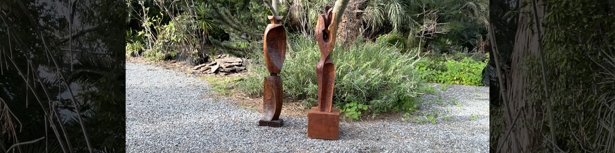 Wooden Otto Hitzberger Scultpure Group